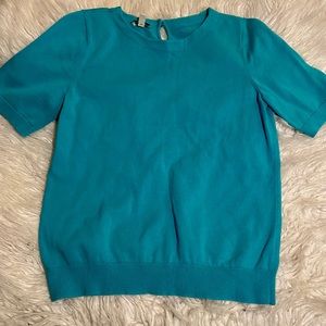 Blue Talbots t-shirt